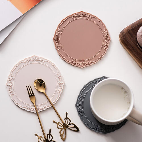 아트박스/플라이토 국산 플라이토 실리콘 아모르 컵받침 12cm