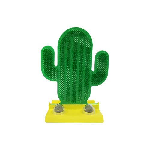 블루마토 아트박스/블루마토 [블루마토] 고양이 선인장 셀프 그루밍 브러쉬 (CGB001)