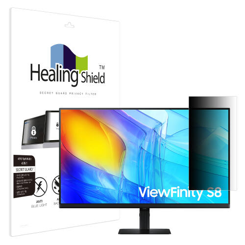 아트박스/힐링쉴드 고해상도뷰피니티S8 S80D LS32D806EA 메신저보안필름