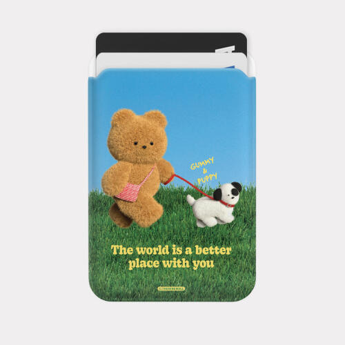 [㈜모먼트디자인]더나인몰 best friend gummy [맥세이프 카드슬롯]