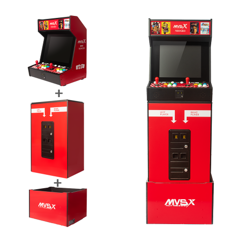 아트박스/네오지오 SNK MVSX 네오지오 게임기 라이저 하단 받침대