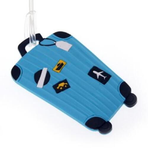 아트박스/씨엔지 여행가방택-트렁크블루