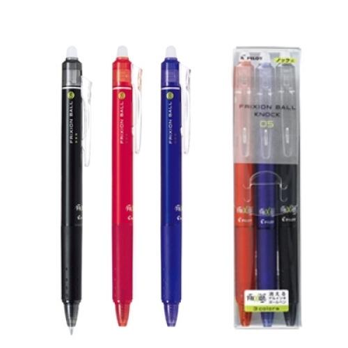 파이롯트 아트박스/파이롯트 프릭션볼 노크 젤잉크 3색세트 LFBK3C