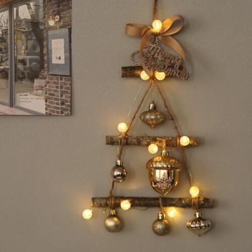 아트박스/더플라워마켓 골든도토리 미니 벽트리전구set