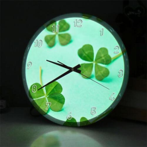 꾸밈 nj494-LED시계액자35R 행운이쏟아지는시간