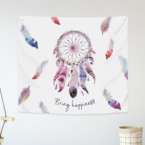 아트박스/상상후 패브릭포스터 가리개커튼 150x130 드림캐쳐 해피니스