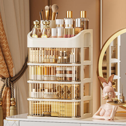 아트박스/예은 크림 화장대 화장품 책상 수납 정리함 수납함 서랍장