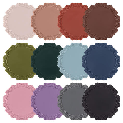 아트박스/플라이토 국산 플라이토 실리콘 아르누보 컵받침 12.5cm