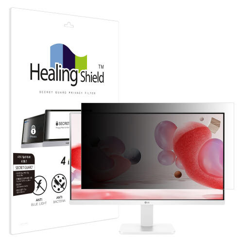 아트박스/힐링쉴드 LG 24MR400 보안필름 양면 정보보안기