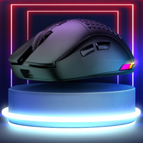 아트박스/프로메딕 TITAN GV AIR 타공 무선 게이밍 LED 마우스-컬러랜덤