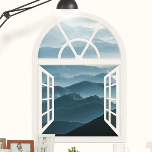 아트박스/꾸밈 am571-아치그림액자_대둔산산맥