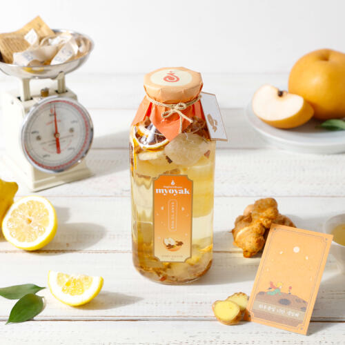 아트박스/묘약 [선물박스 포장] 진저페어 담금주키트 500