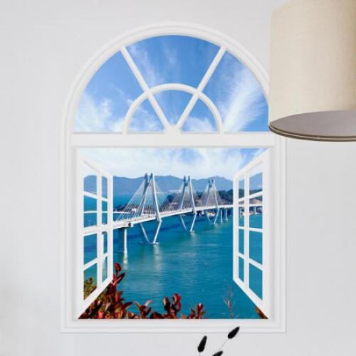 아트박스/꾸밈 tj329-아치그림액자_거가대교