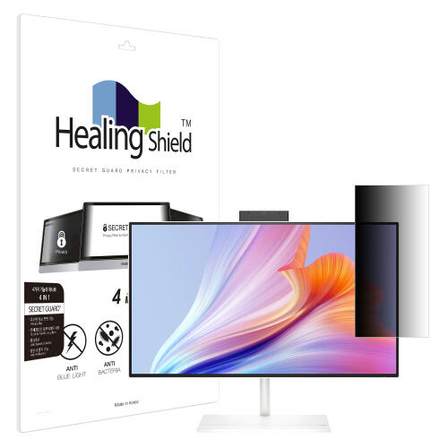 아트박스/힐링쉴드 HP 24-ck0041kr SNS 메신저 사이드 보안필름