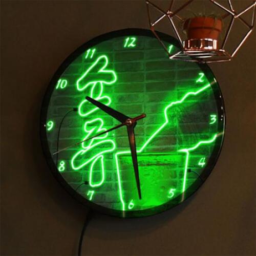 아트박스/꾸밈 ny510-LED시계액자25R_술이먹고싶다