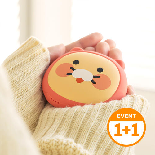 아트박스/더블유아이 [1+1 SET] 손난로 보조배터리 5000mAh 카카오/니니즈