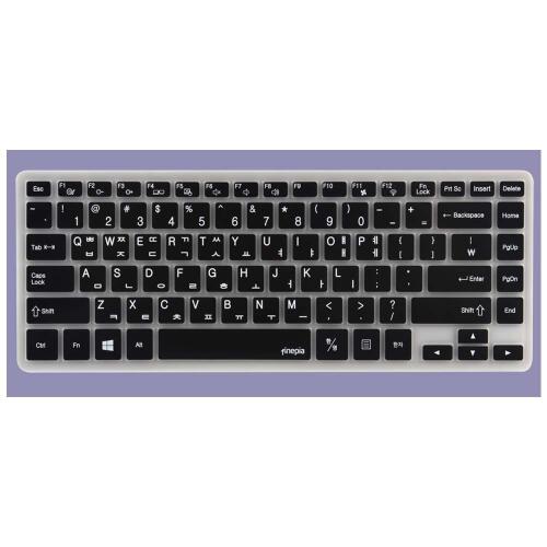 카라스인터내셔널 아트박스/파인피아 삼성 NT530U4E NT531U4E 노트북 문자인쇄키스킨