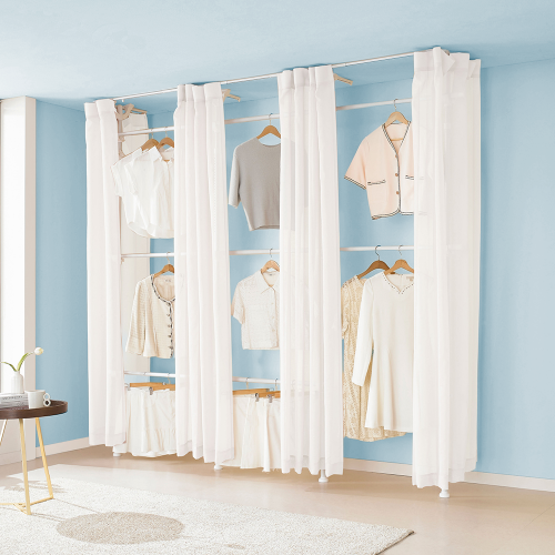 엘리시아 아트박스/이지온행거 이지온 3단 대용량 ETC-S418 고정식 커튼 행거