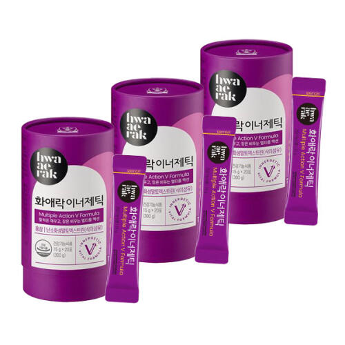 한국인삼공사 아트박스/정관장 [정관장 공식] 화애락 이너제틱 15g x 20포 3박스