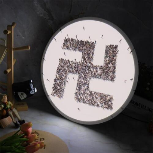 꾸밈 아트박스/꾸밈 ni792-LED액자45R_불심으로대동단결