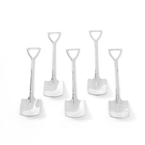 아트박스/위드마켓 와우카페 삽모양 티스푼 5p세트(네모)