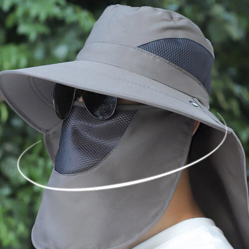 아트박스/에코벨 낚시 햇빛가리개 벙거지 모자