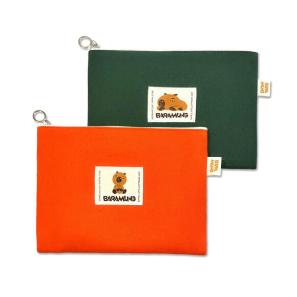 [딜] 바라멍 카피바 옥스포드 플랫파우치 2종