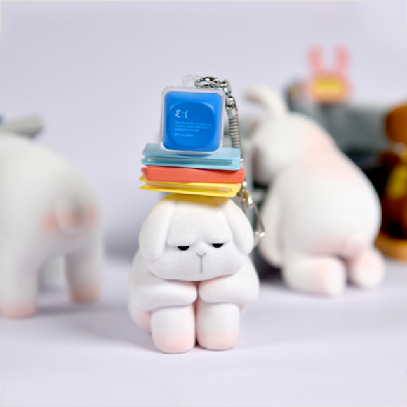 [먼데이브루스] 키링 키캡/인형 키링 8종 모음