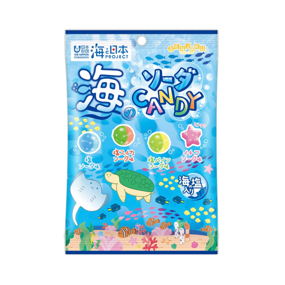 센자쿠 바다의소다캔디 76g 