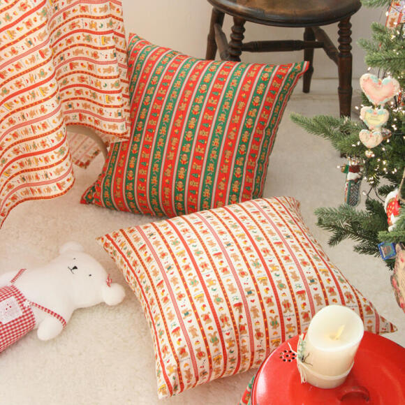 [앤코튼] 크리스마스 패브릭 특가 골라담기 쿠션 커튼 감성