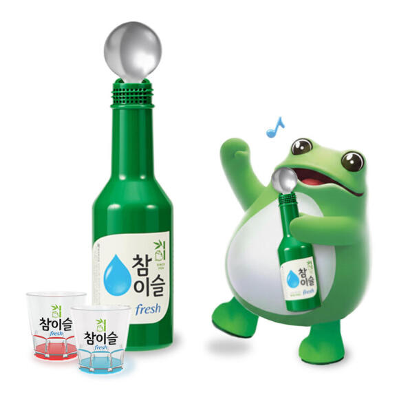 참이슬 fresh 숟가락 블루투스 마이크 스피커