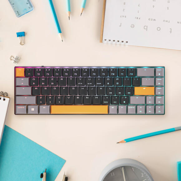 체리키보드 MX LP2.1 RGB 블랙 초슬림 무선 블루투스