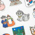 전통 스티커팩2 