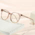 긱시크 무테 반무테 뿔테 안경 티타늄 안경테 TR8420