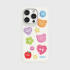 cherished button pattern [하드 폰케이스]