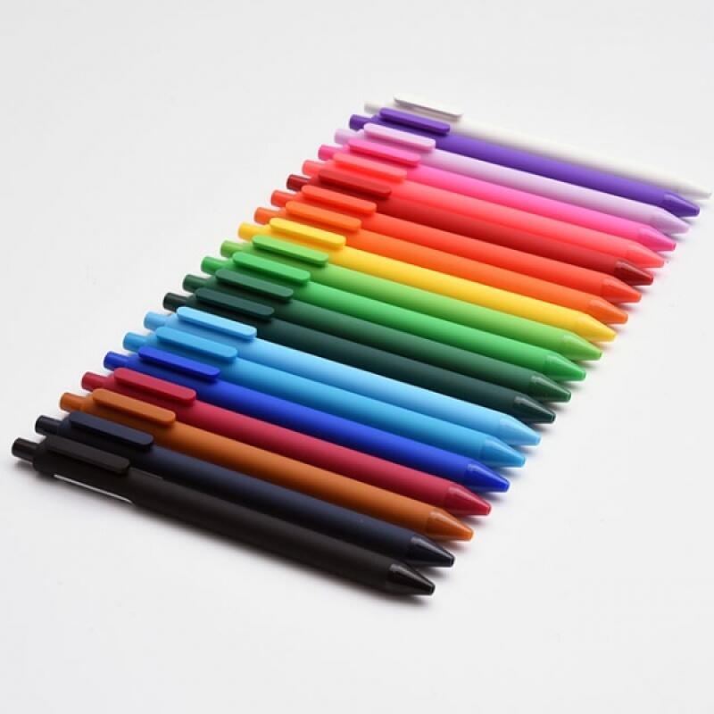 카코 KACO 퓨어 소프트 젤펜 24종 컬러심