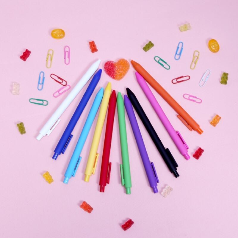 카코 KACO 퓨어 소프트 젤펜 24종 컬러심