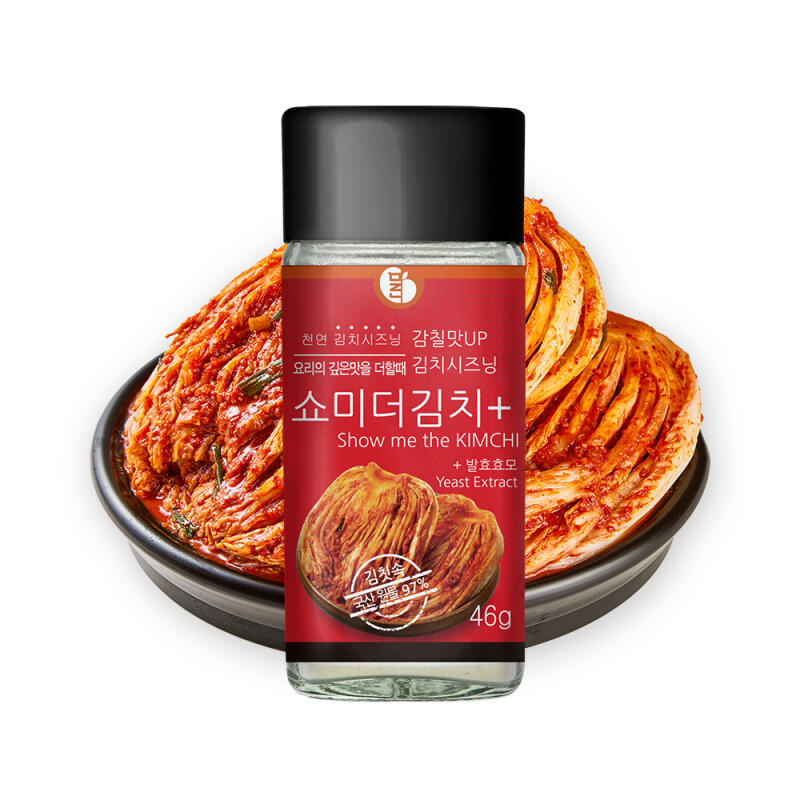 POOM | 그대로말린 100% 국산 김치 시즈닝 쇼미더김치 46g 1개 그대로말린 100% 국산 김치 시즈닝 쇼미더김치 46g 1개