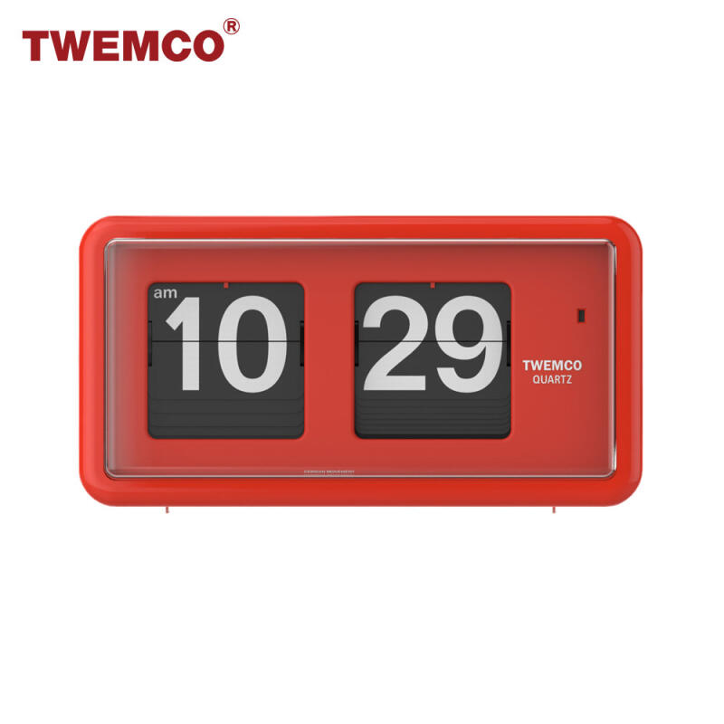 [TWEMCO] 트웸코 QT-30 탁상시계 벽시계 겸용 (옐로우)
