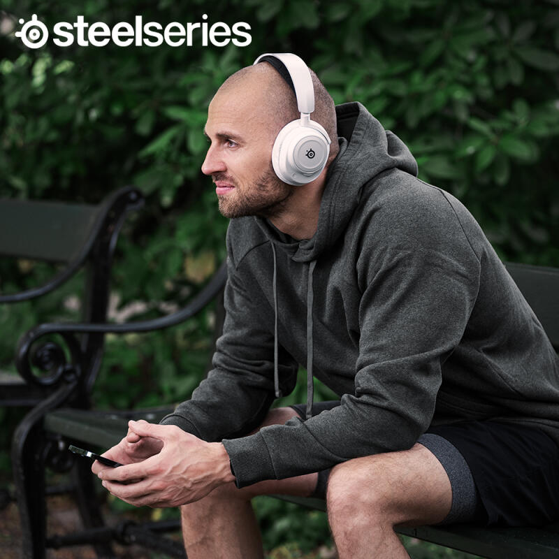 스틸시리즈 Arctis Nova 7P White 무선 게이밍 헤드셋 61561