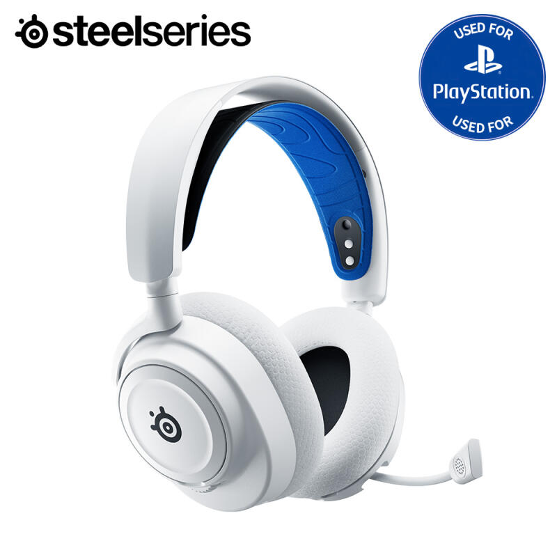 스틸시리즈 Arctis Nova 7P White 무선 게이밍 헤드셋 61561