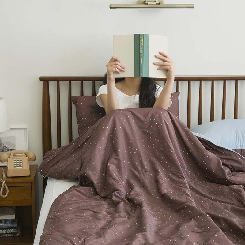 (11/10입고)슬립모먼트 밀키웨이도트 차렵이불 SS 단품