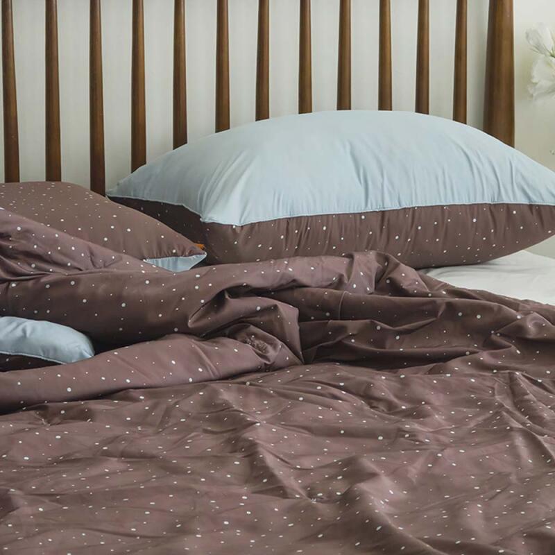 (11/10입고)슬립모먼트 밀키웨이도트 차렵이불 SS 단품