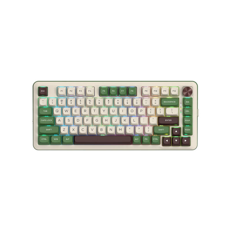 앱코 AK81BT PBT 특주축 핫스왑 RGB 가스켓 키보드