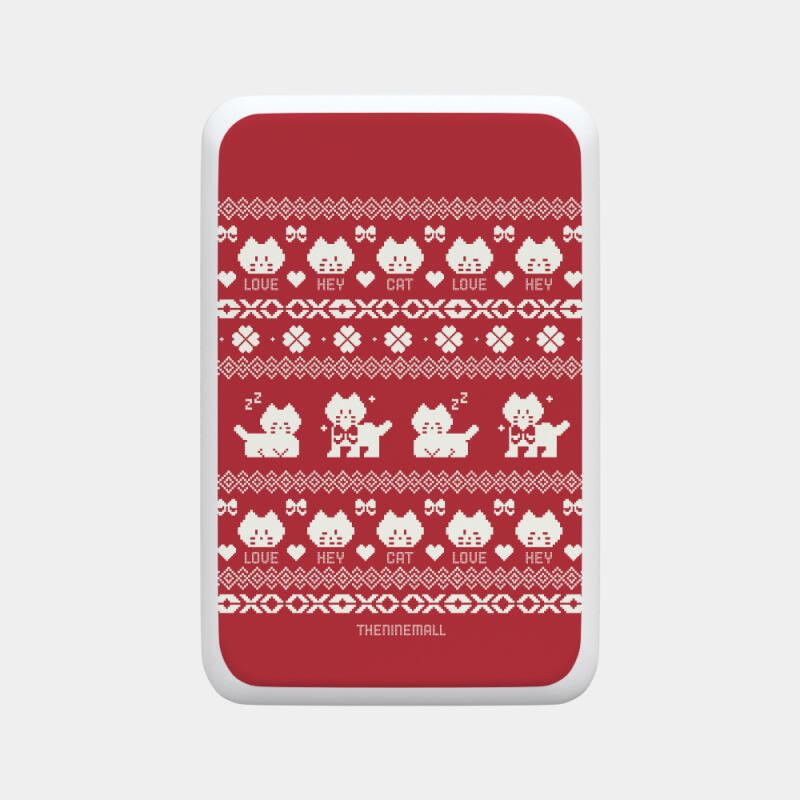 hey cat knit pattern [맥세이프 보조배터리]