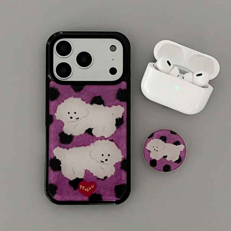 ppokku rug time [블랙 맥세이프 범퍼케이스]