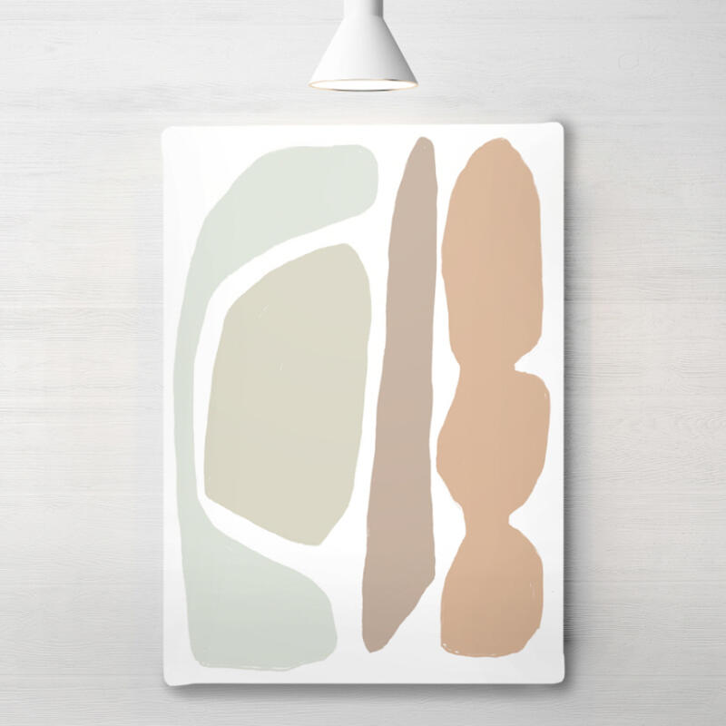 인테리어 액자 Neutral Blocks 캔버스 20호