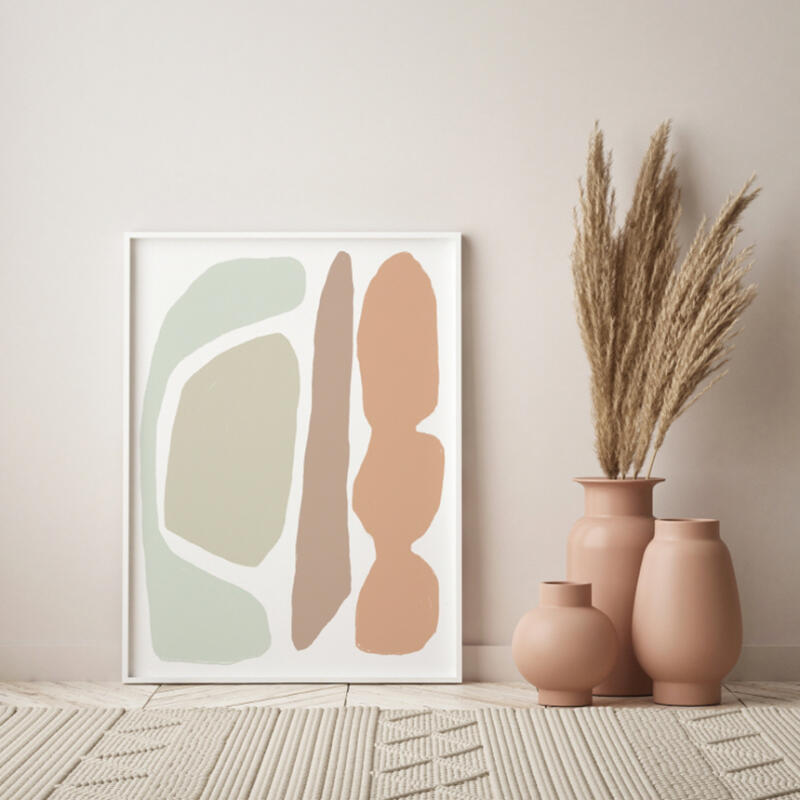 인테리어 액자 Neutral Blocks 캔버스 20호