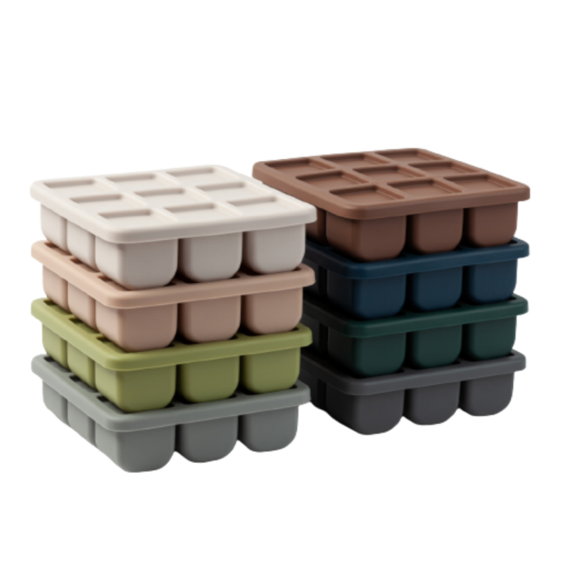 국내산 플래티넘 실리콘 얼음 틀 이유식 보관용기