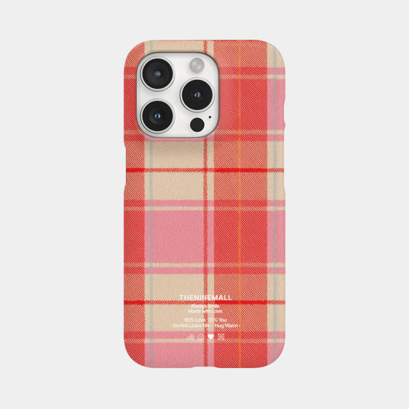 vintage check scarf [하드 폰케이스]